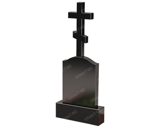 Cruci din granit pe mormant