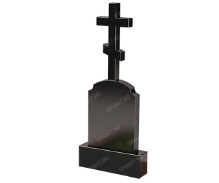 Cruci din granit pe mormant