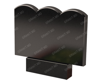 горизонтальные памятники из гранита